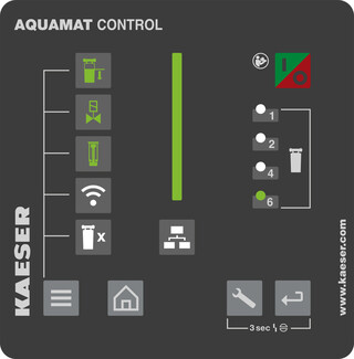 AQUAMAT CONTROL este controlerul separatorului de apă/ulei.