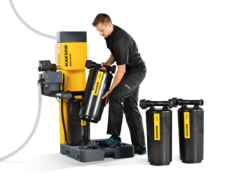 Supapa din cartuș previne scurgerile de lichid.