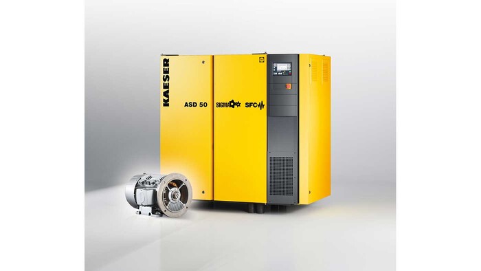 Motor cu reluctanţă de la Kaeser