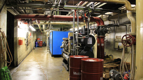 Vechea staţie de aer comprimat de la ZF Friedrichshafen