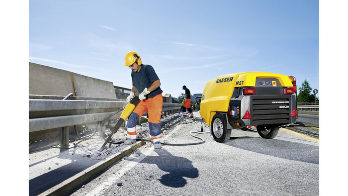 Mobilair M27 pentru șantier de construcții