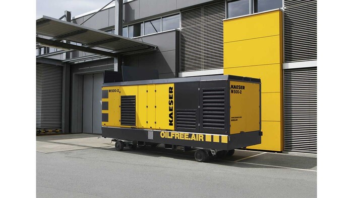 Compresor pentru construcţii Mobilair 500