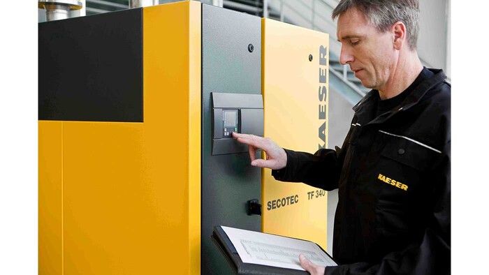 Uscător cu stocare latentă Secotec TF pentru tratarea aerului comprimat