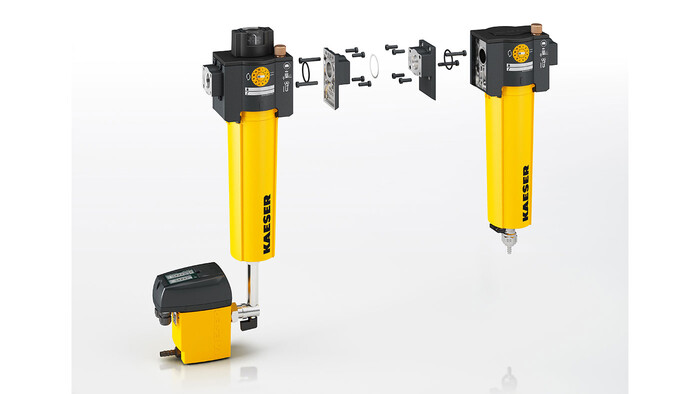 Filtru pentru tratarea aerului comprimat