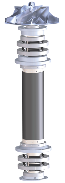 Turbosuflanta cu lagăre magnetice PillAerator