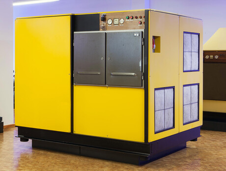 Primul compresor Kaeser.