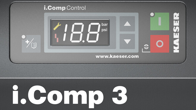 i.Comp Control a fost elaborat special pentru compresor.