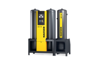 Uscător cu adsorbție în combinație cu adsorbant cu carbon activ pentru aer comprimat tehnic fără ulei.