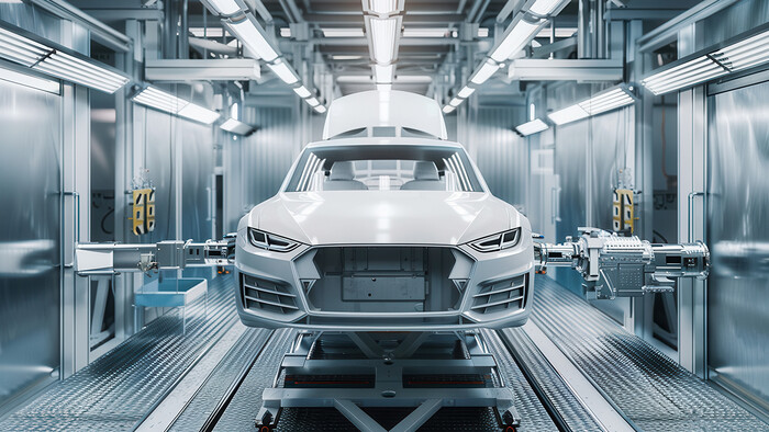 Caroseria a fost curățată cu apă caldă din recuperarea de căldură.